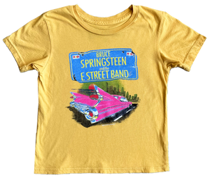 Yellow Bruce Springsteen Tee