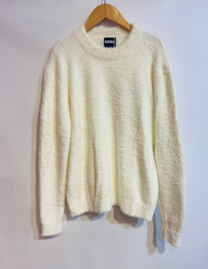 Cream Mara Oversized Sweater