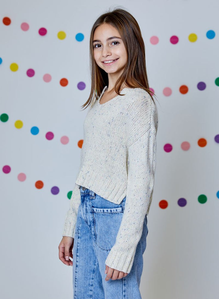 Tan Combo Sweater