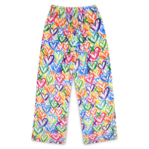 Corey Paige Heart Plush Pants