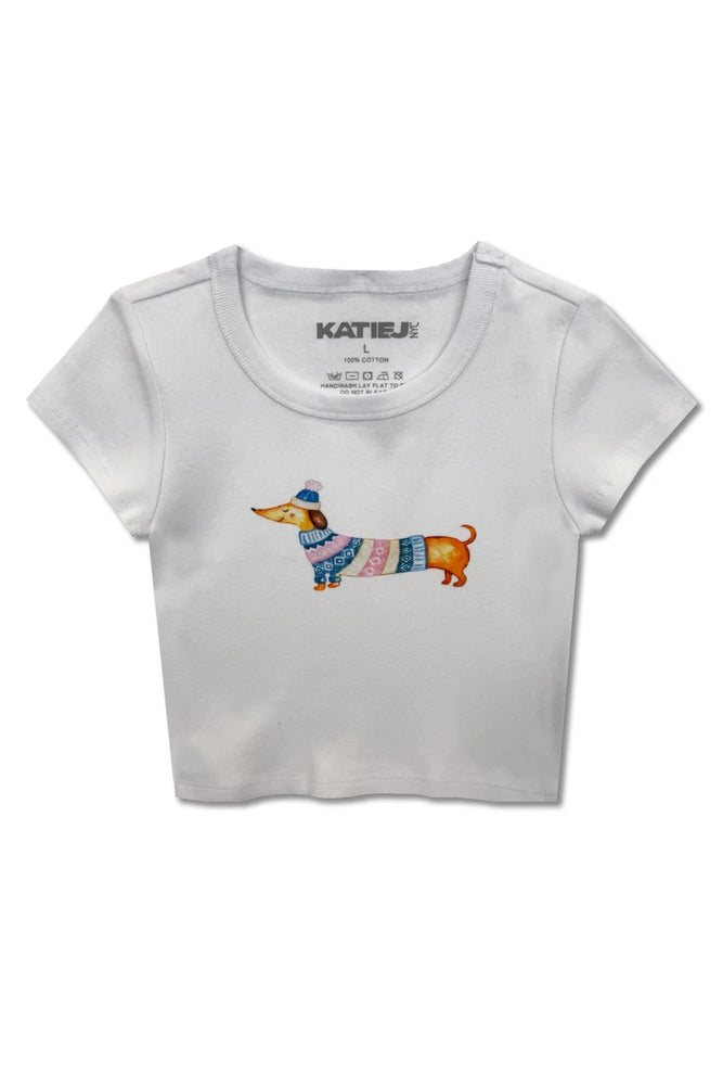 Graphic Daschund Tee