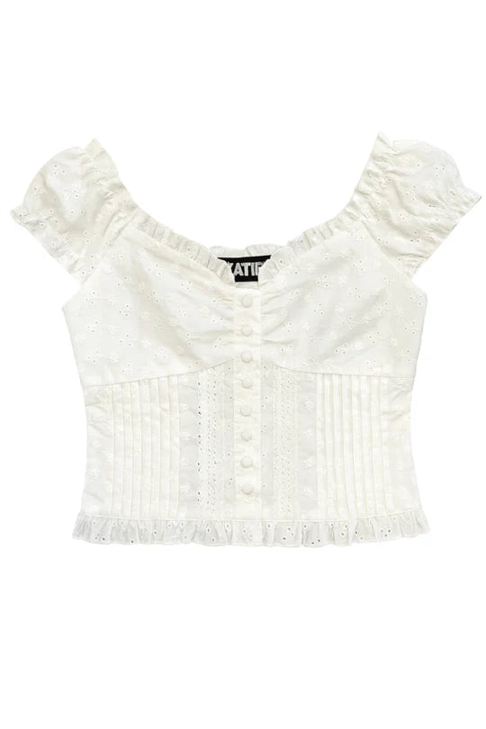 Daphne Sweetheart Boho Top