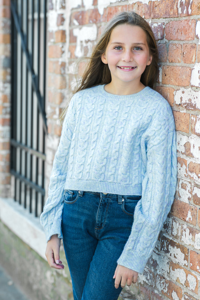 Blue & Pink Combo Sweater