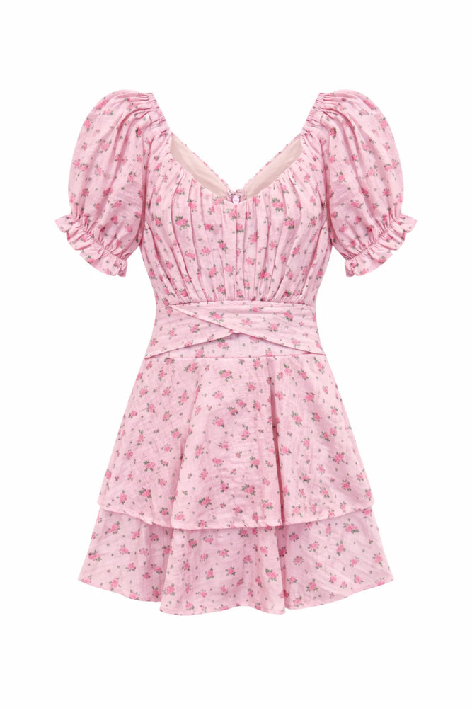 Blue Rose Ditsy Delilah Dress – Violet and Valentine
