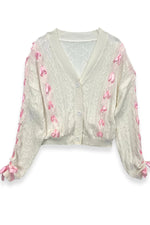 Katie J NYC Libby Bow Cardigan