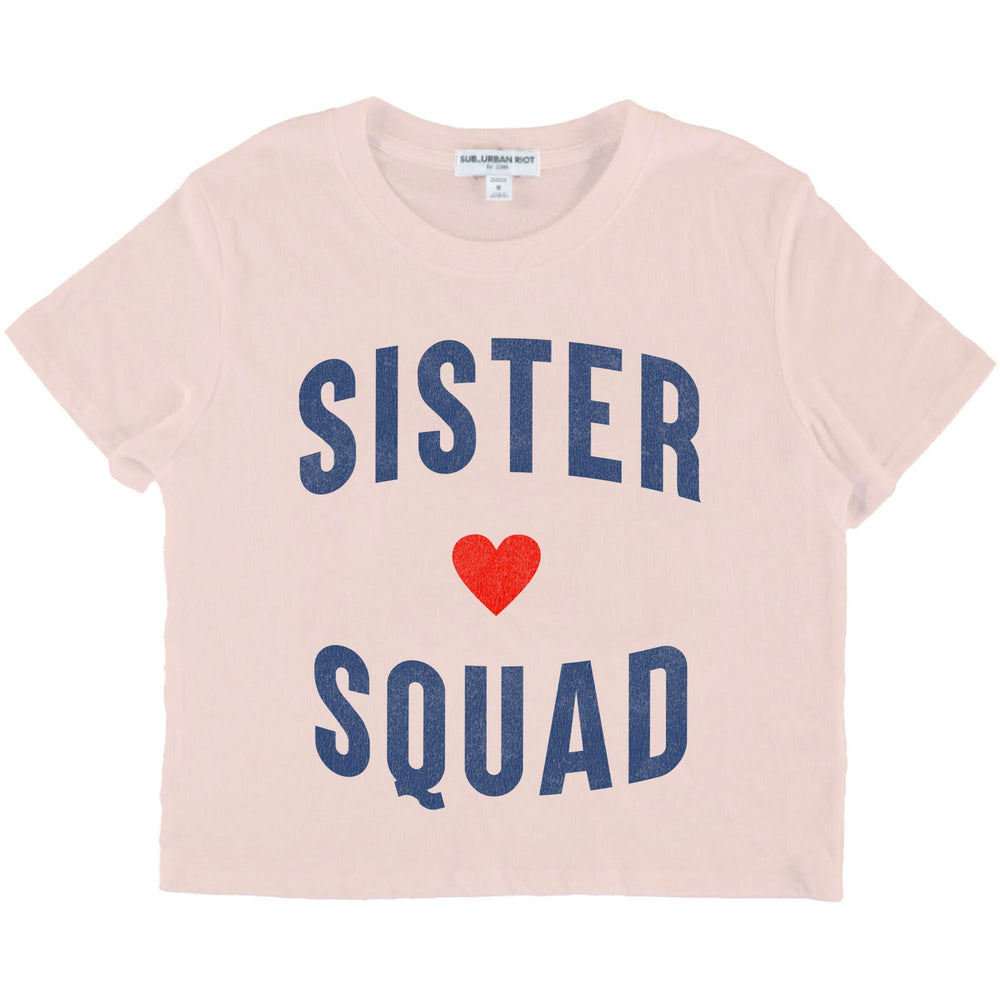 Sister Squad Youth Crop Tee