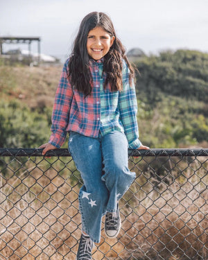 Maya Multi-Color Flannel