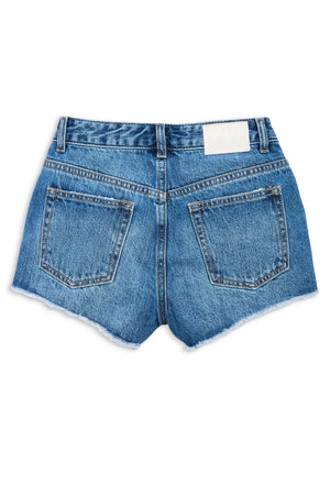 Katie J Malibu Dark Wash Denim Short