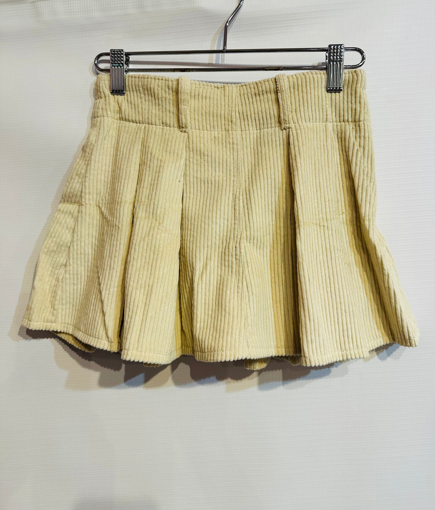 Corduroy Tennis Skirt