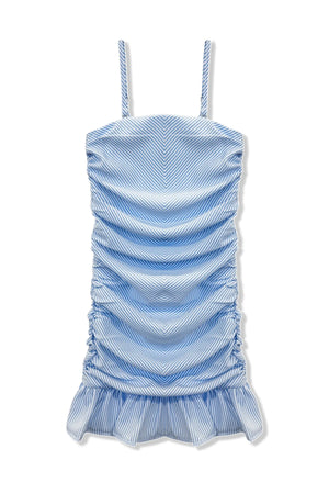 Katie J Baby Blue Stripe Indigo Dress