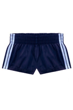 Katie J  Navy & Baby Blue Stripe Jordyn Shorts