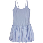 Light Blue Tank Bubble Mini Dress