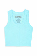 Katie J Livi Crop Tank Seaglass