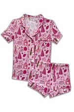 Lynn Short Sleeve Girly Things PJ Lounge Set