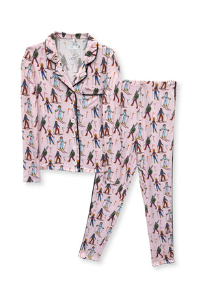 Skiier Print Maia Pajama Set