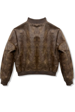 Katie J NYC Maverick Vegan Leather Bomber