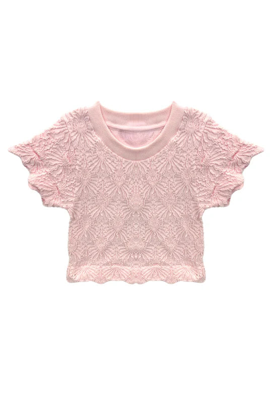 Baby Pink Maizie Stretch Tee