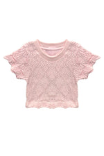 Baby Pink Maizie Stretch Tee