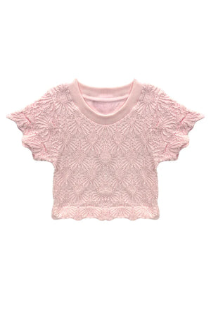 Baby Pink Maizie Stretch Tee