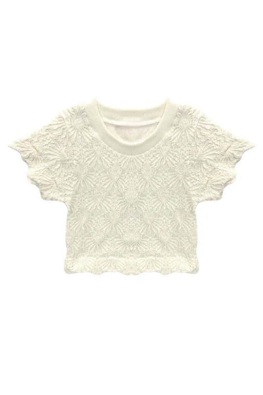 Natural Maizie Stretch Tee