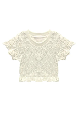 Natural Maizie Stretch Tee