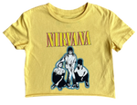 Nirvana Sunrise Cropped Tee