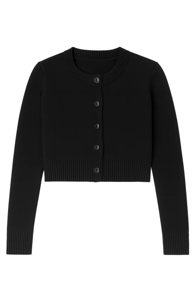 Katie J NYC Piper Black Cardigan