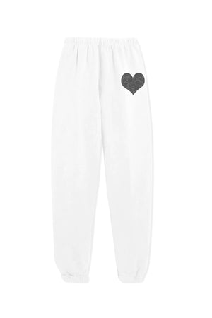 White Shane Sweatpants