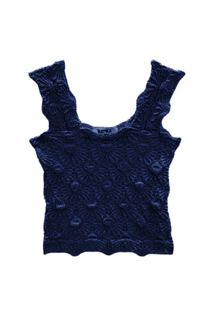 Navy Maizie Top