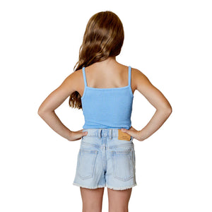 Design History Soft Denim Blue Tank