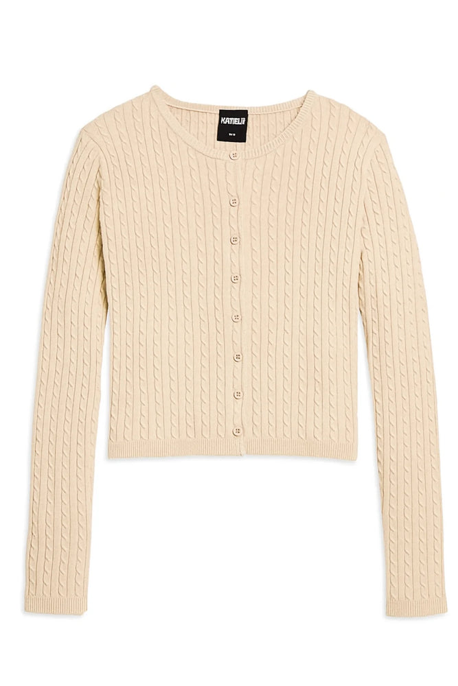 Rory Crewneck Cardigan Sweater