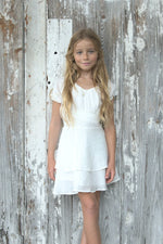 Delilah White Gauze Dress