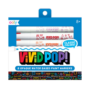 Vivid Pop Water-Based Paint Markers