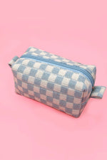 Checker Makeup Cosmetic Bag
