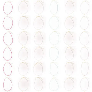 Beaded Initial Necklaces