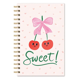 Sweetest Cherry Spiral Notebook