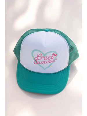 Cruel Summer Trucker Hat Jade