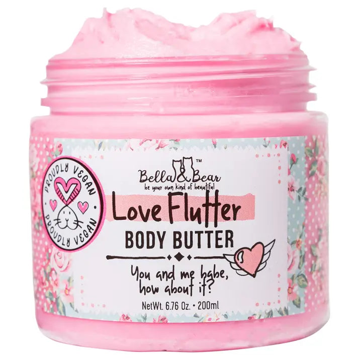 Love Flutter Whipped Body Butter & Lotion