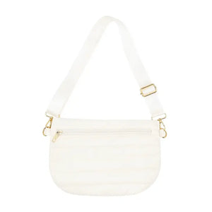 Puffer Messenger Crossbody Shoulder Bag