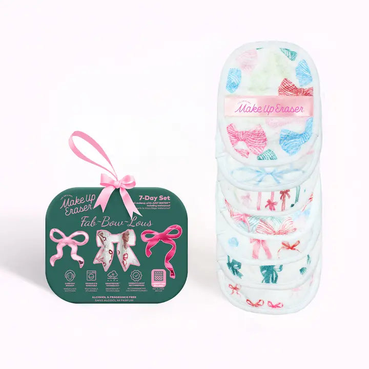 Fab-Bow-Lous 7 Day Make Up Eraser Set
