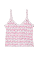 Baby Pink Shari Embroidered Top