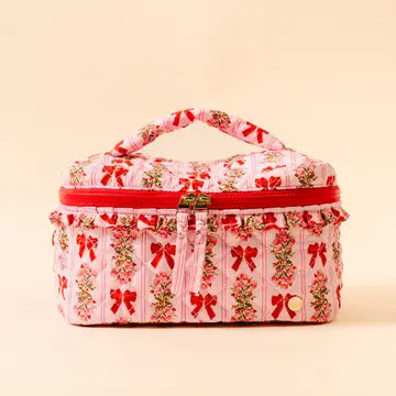 Oh So Merry Quilted Cosmetic Bag