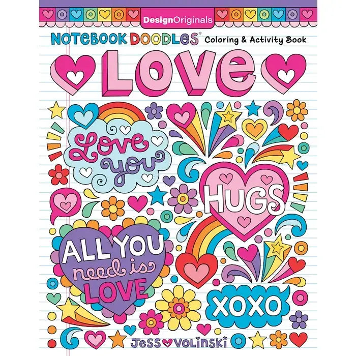 Love Doodles Coloring Book