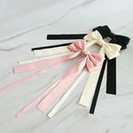 Double Layer Long Bow Barrette