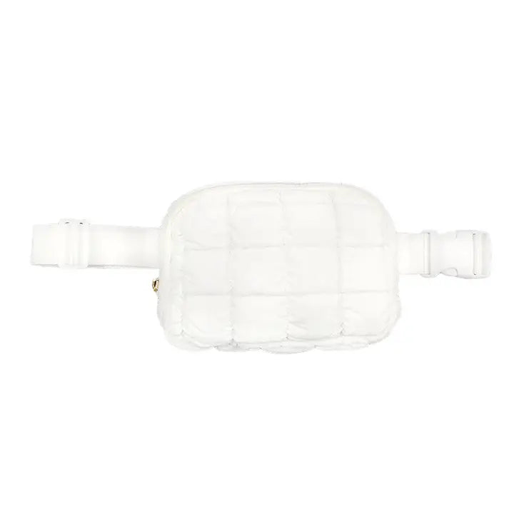 Quilted Puffer Waist Bag