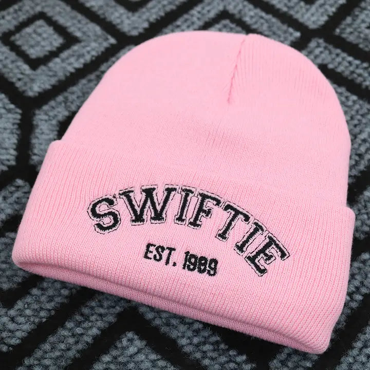 Swiftie Embroidered Knit Hat