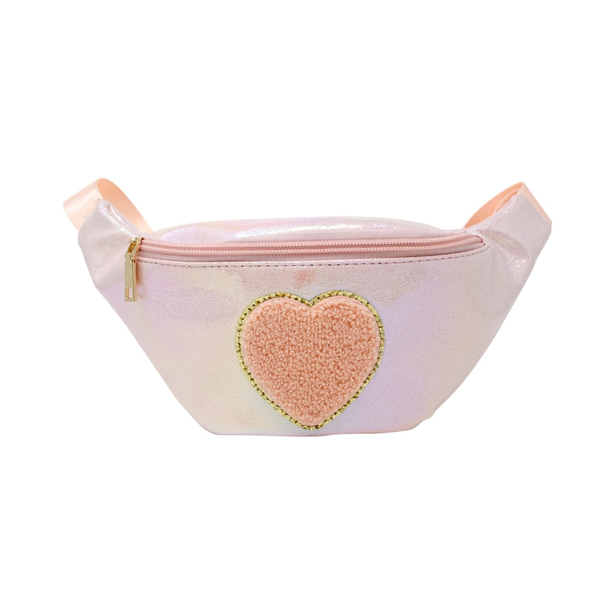 Shiny Heart Sling Bag