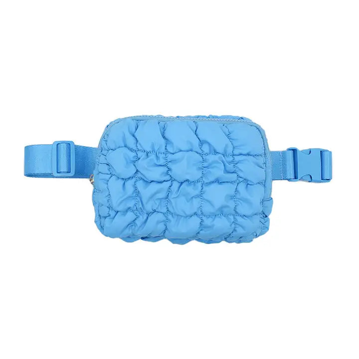 Quilted Puffer Waist Bag