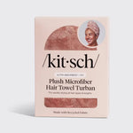 Plush Microfiber Hair Towel Turban