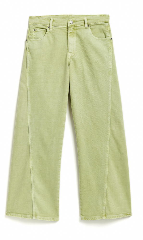 Lime Tractr Wide Leg Jean